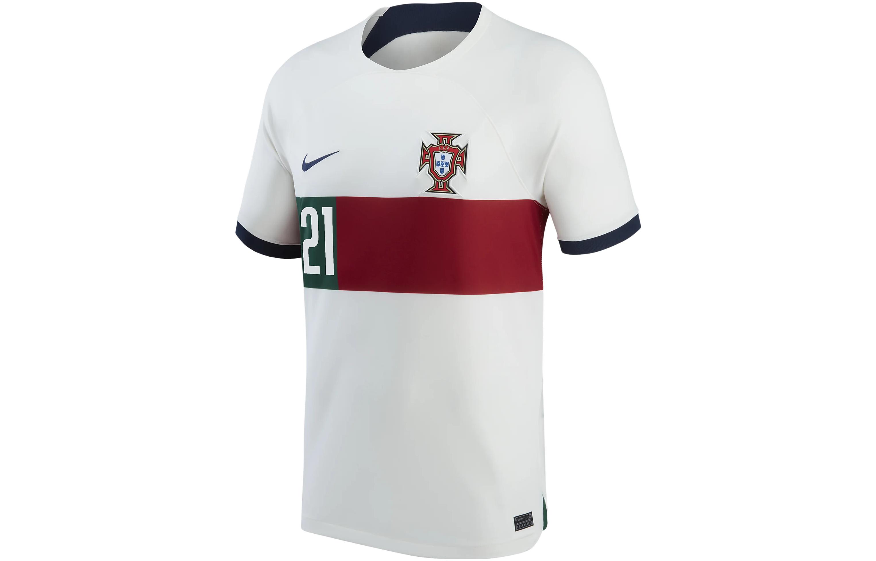 Nike Portugal National Team 2022/23 Stadium Away Diogo Jota Big Kids' Nike Dri-FIT Soccer Jersey