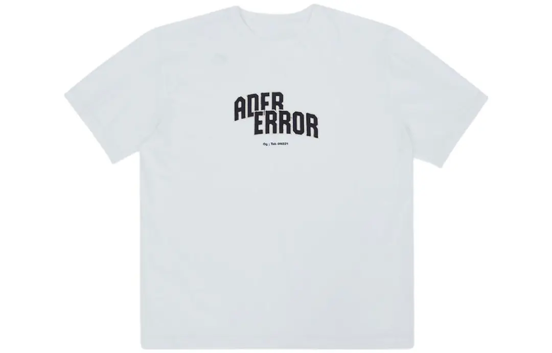 ADER ERROR Logo patch T shirt
