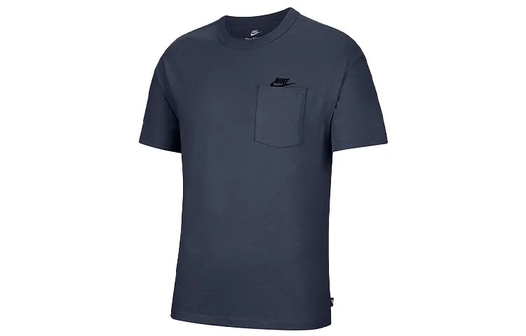 Nike Sportswear Essentials T Shirt Men's Dark Blue