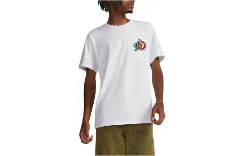 Converse POMEGRANATE T Shirt Men's White