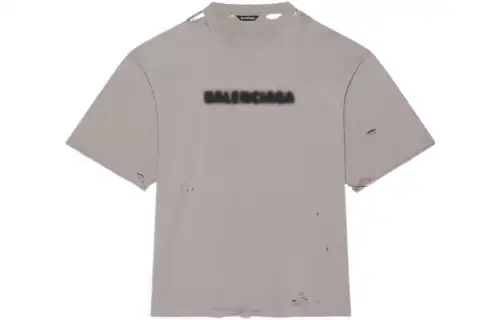 Balenciaga Wide Fit Blurry T Shirt