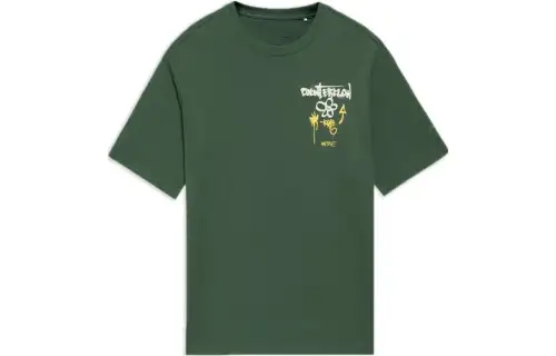 Li Ning Sports Fashion Collection T Shirt Unisex Mist Pine Green