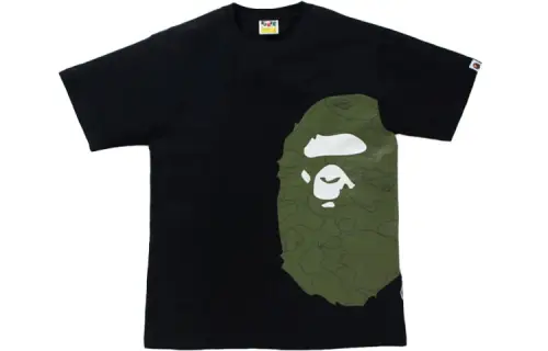 Bape Line 1st Camo Side Big Ape Head Tee