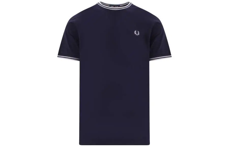 Fred Perry logo-embroidered T-shirt