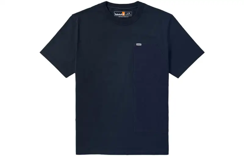 Timberland T Shirts Men's Dark Sapphire Crew Neck Moderate Straight Fit