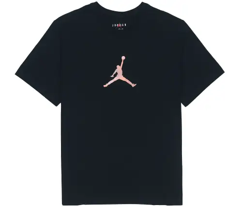 Jordan DNA T Shirts Men's Black Crew Neck Moderate Straight Fit