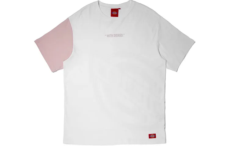 Dickies T Shirt Men's Dirty Pink/White