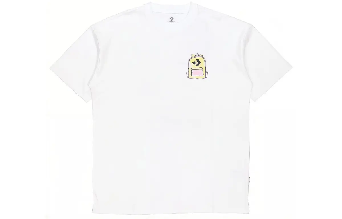 Converse Set-in Sleeve T-Shirt Men's White
