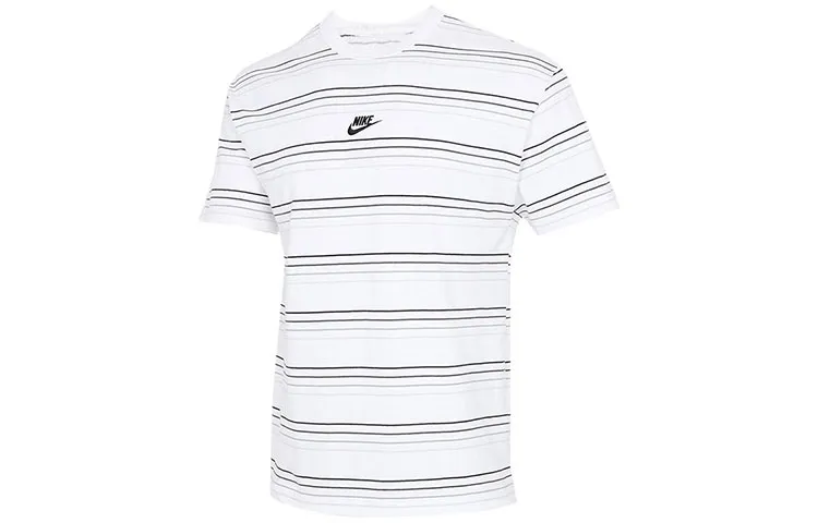 Nike Drop Shoulder Sleeve T-Shirt Men's White
