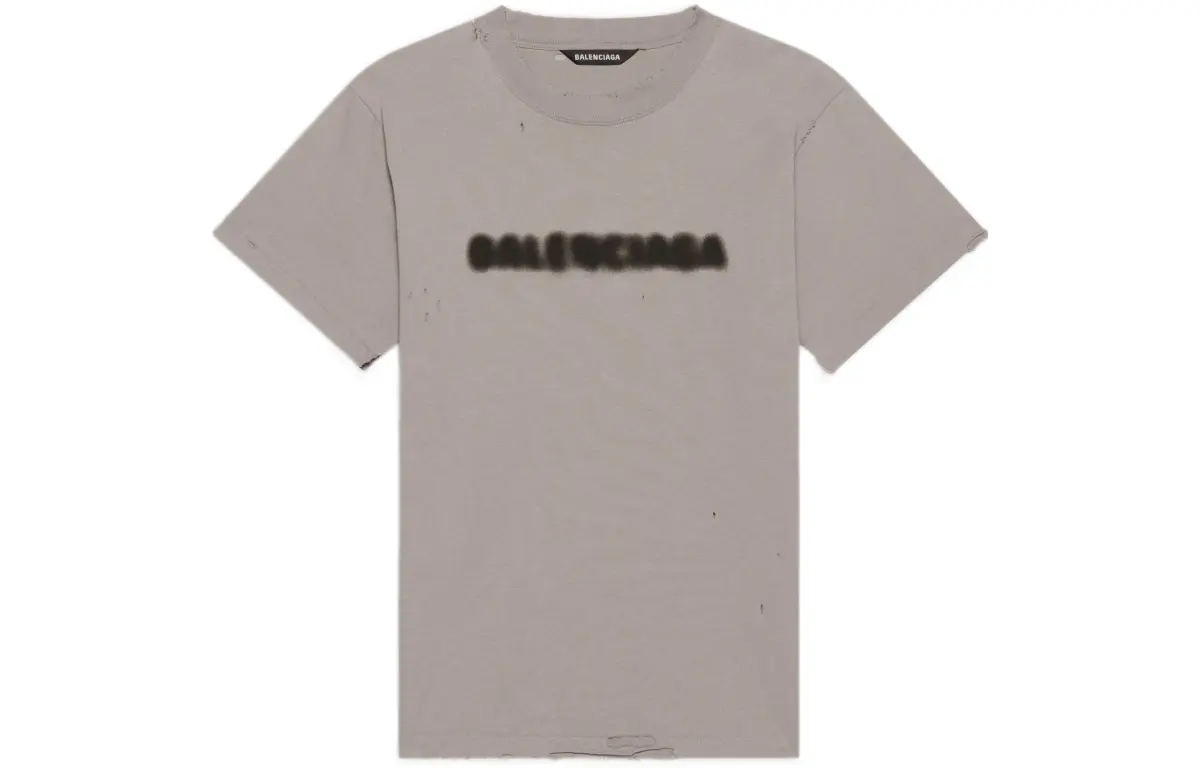 Balenciaga SS21 T Shirt Unisex Gray