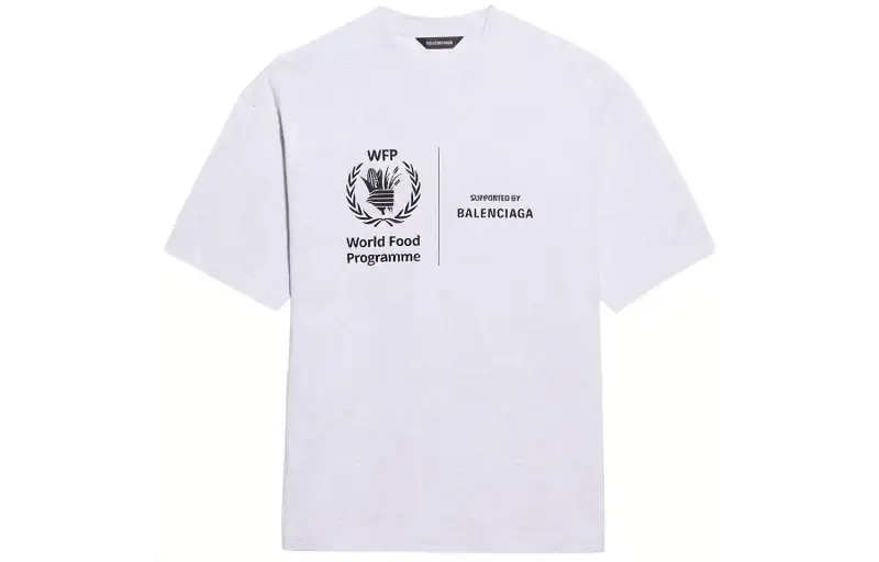 Balenciaga x Wfp T Shirt Men's Gray
