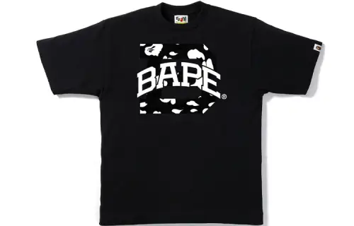Bape Stripe Abc Camo Logo Tee