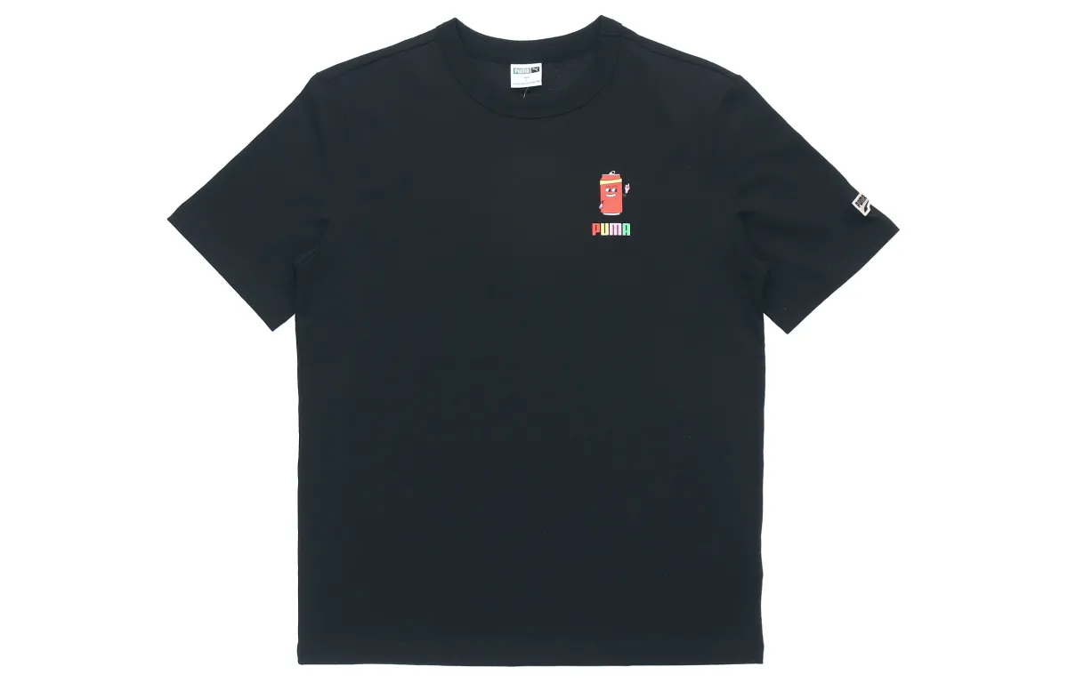 PUMA T-Shirts Men's Crew Neck Moderate