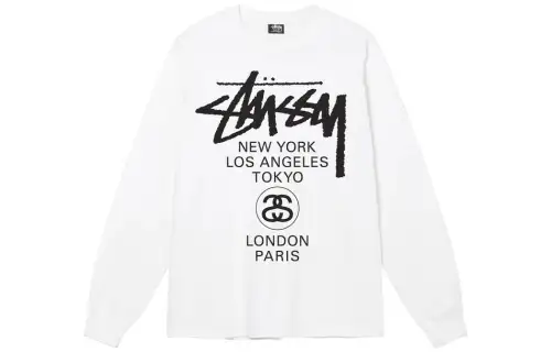 Stussy World Tour Long Sleeve Tee