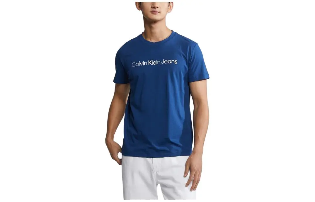 CALVIN KLEIN T Shirt Men's Blue