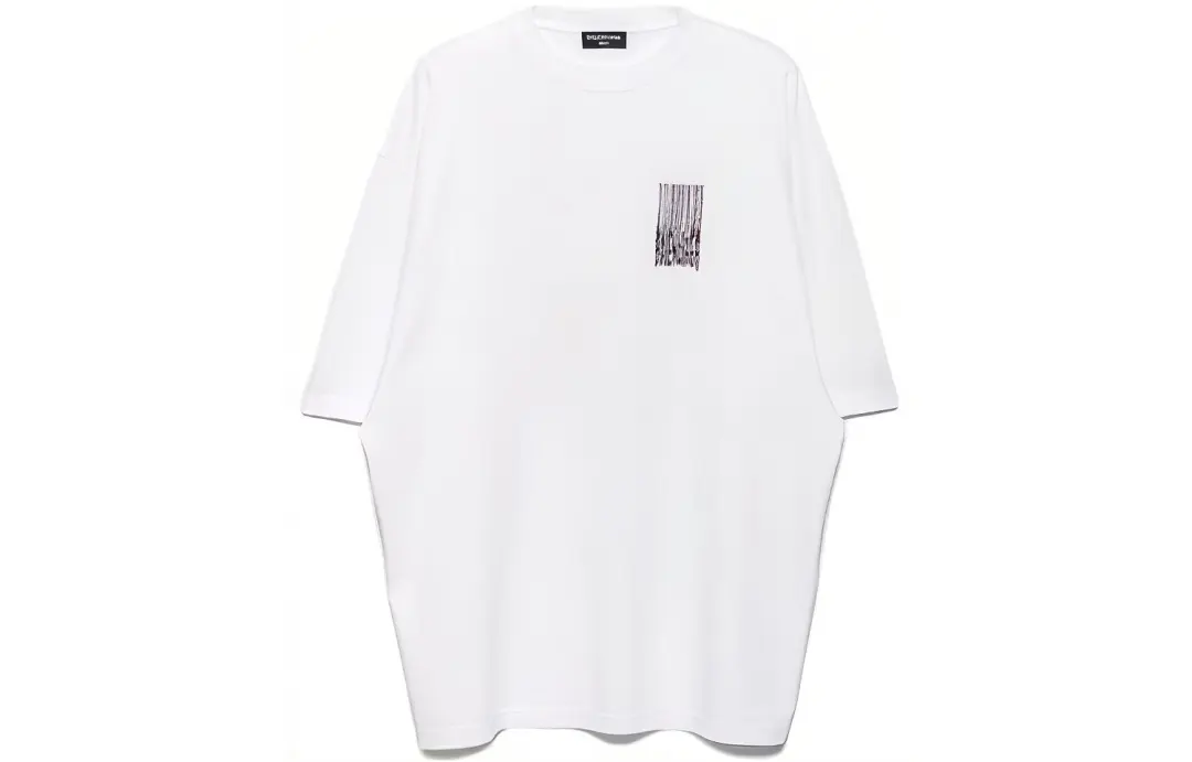 Balenciaga Wide Fit Barcode T Shirt