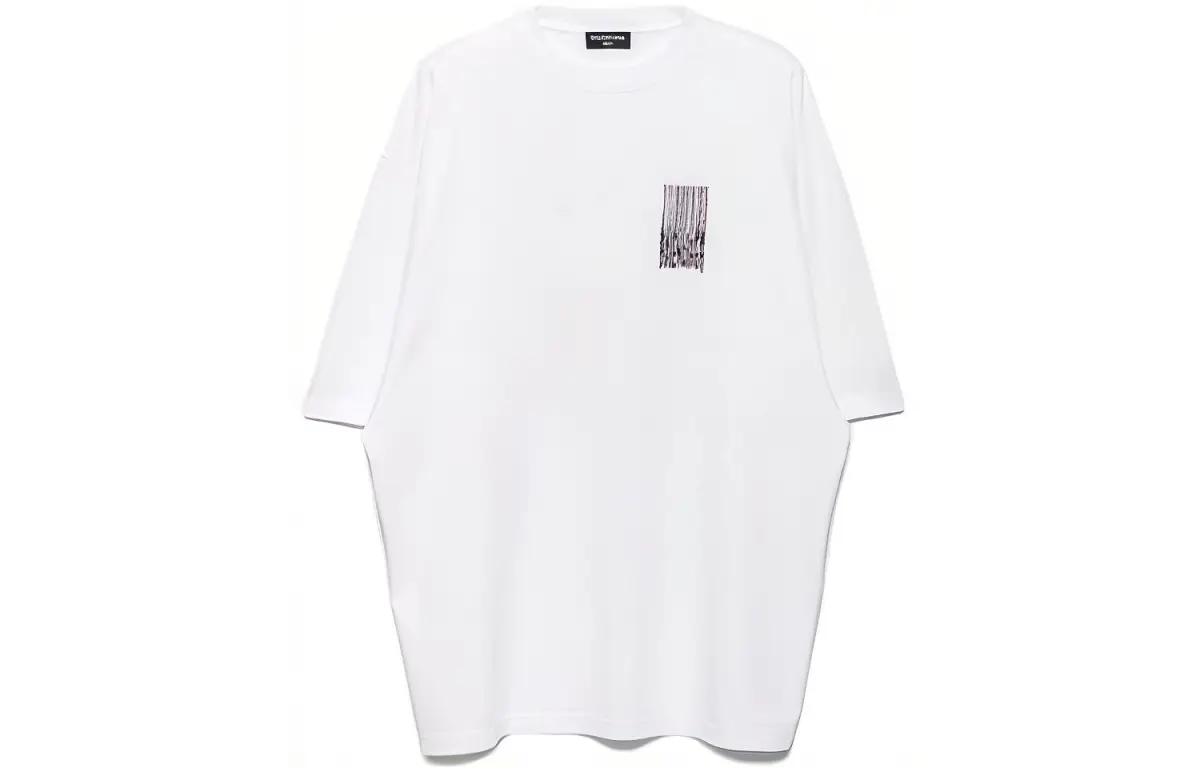 Balenciaga Wide Fit Barcode T Shirt