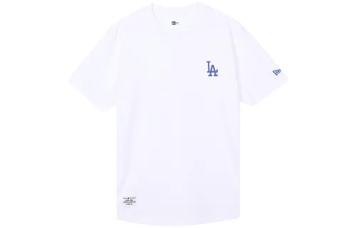 New Era T Shirt Couple, Trendy And Versatile Unisex White