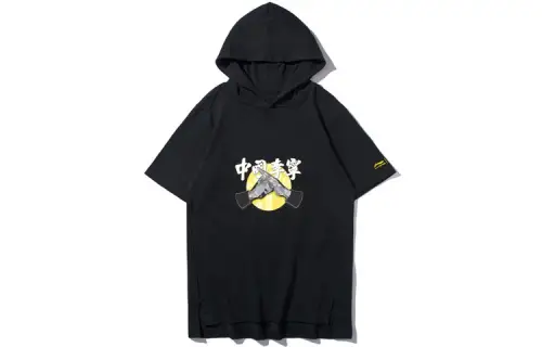 Li Ning x Davidoff Sports Fashion Collection T Shirt Men's Black
