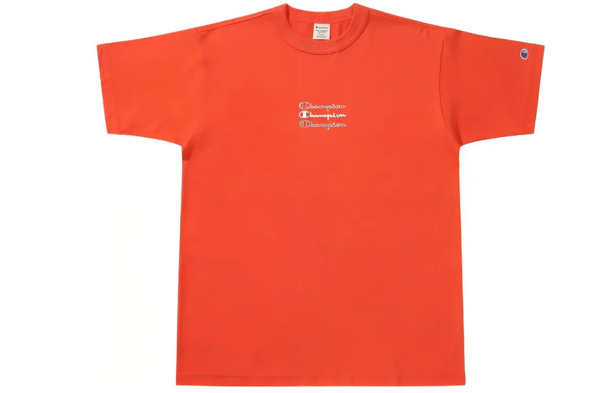 Champion SS21 T Shirt Japan Version Unisex Orange