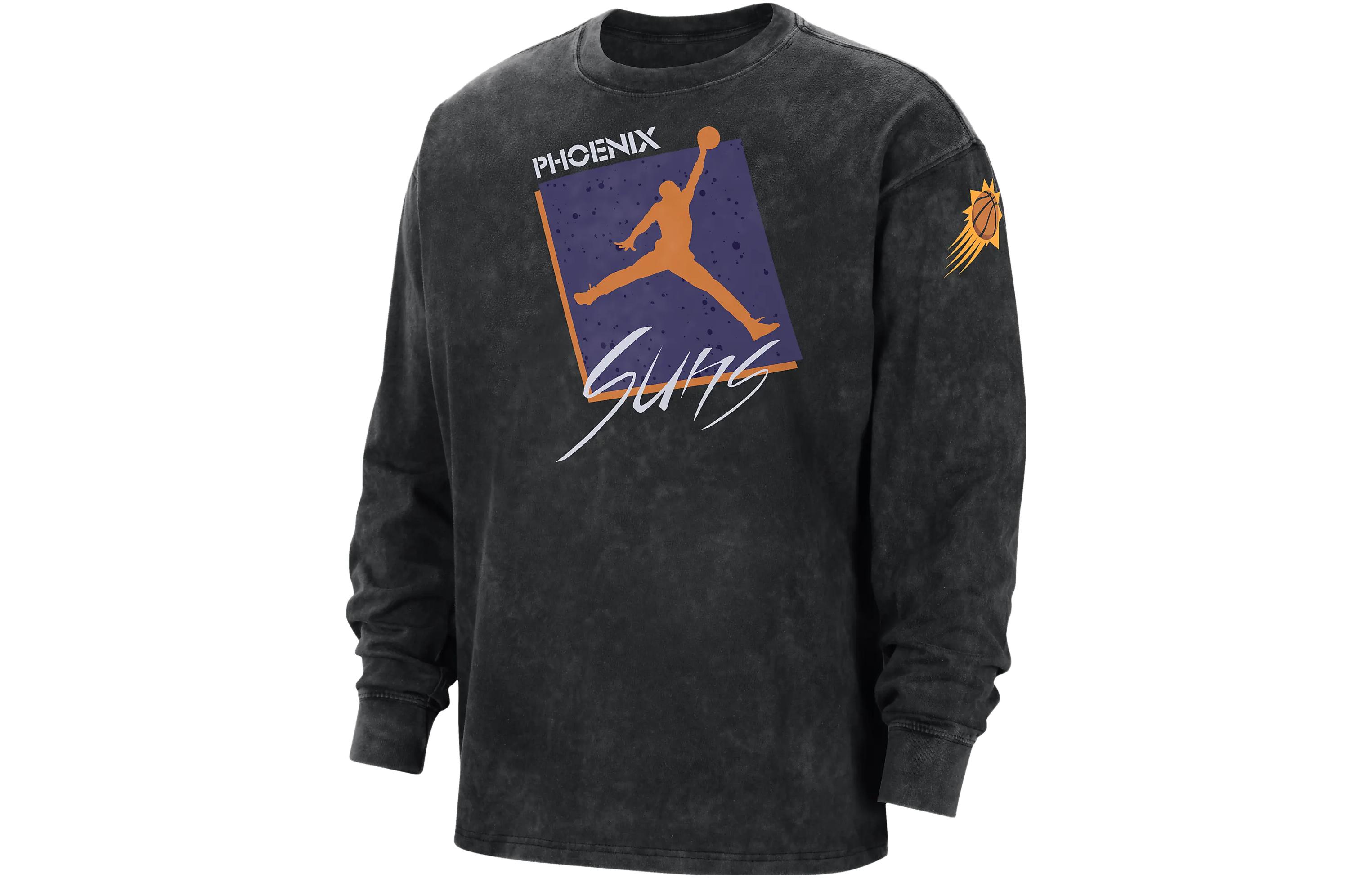 Jordan Nba Phoenix Suns Courtside Statement Long Sleeve T shirt