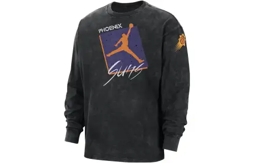 Jordan Nba Phoenix Suns Courtside Statement Long Sleeve T shirt