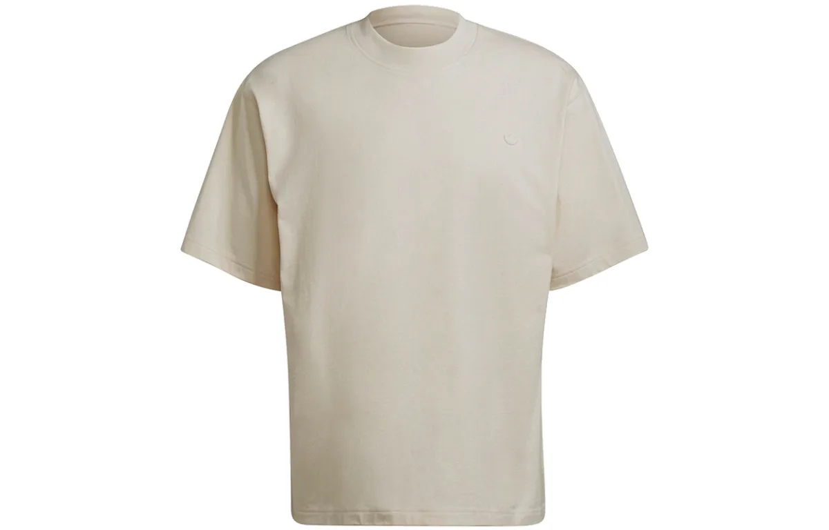 Adidas Originals Drop Shoulder Sleeve T Shirt Men's Ecru