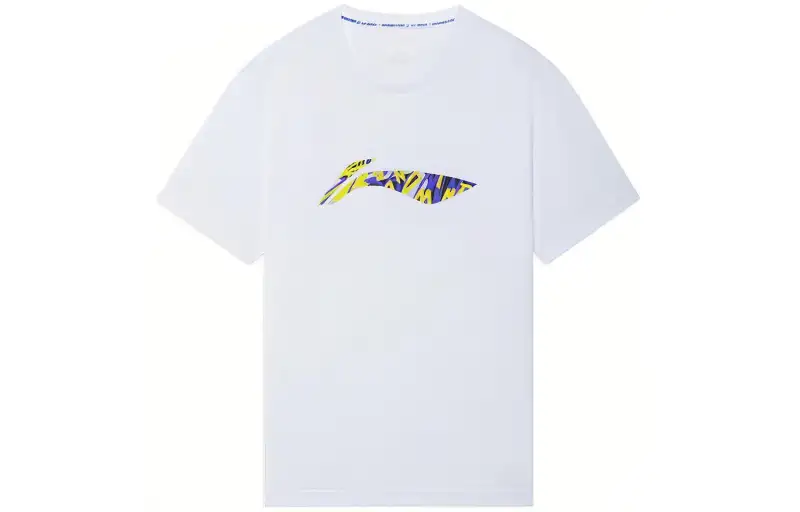 Li Ning Badminton Collection T Shirt Men's White