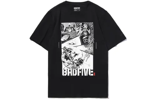 Li Ning Badfive T Shirt Men's Black