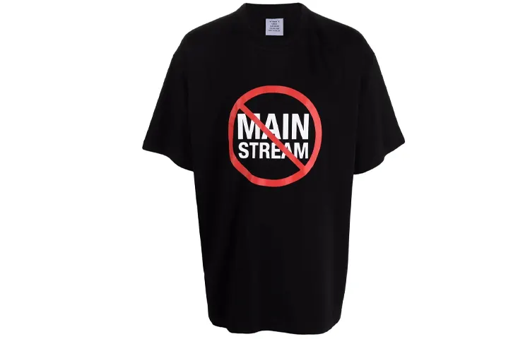 Vetements No Mainstream T Shirt