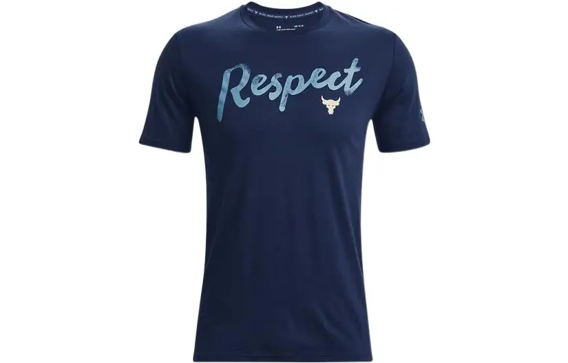 Under Armour Project Rock T Shirt Men's Blue