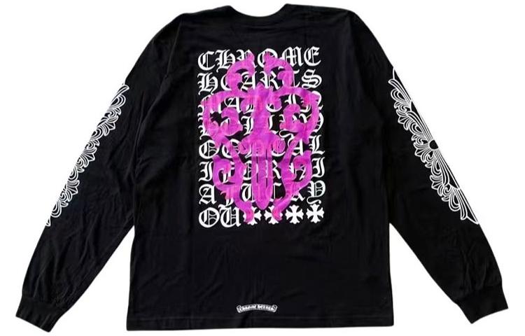 Chrome Hearts Eye Chart Dagger Longsleeve T shirt