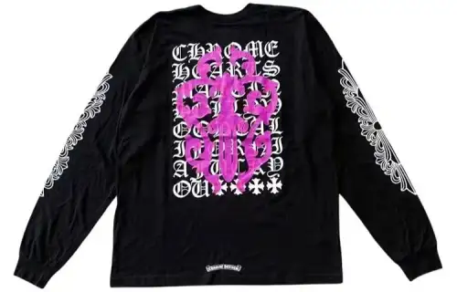 Chrome Hearts Eye Chart Dagger Longsleeve T shirt