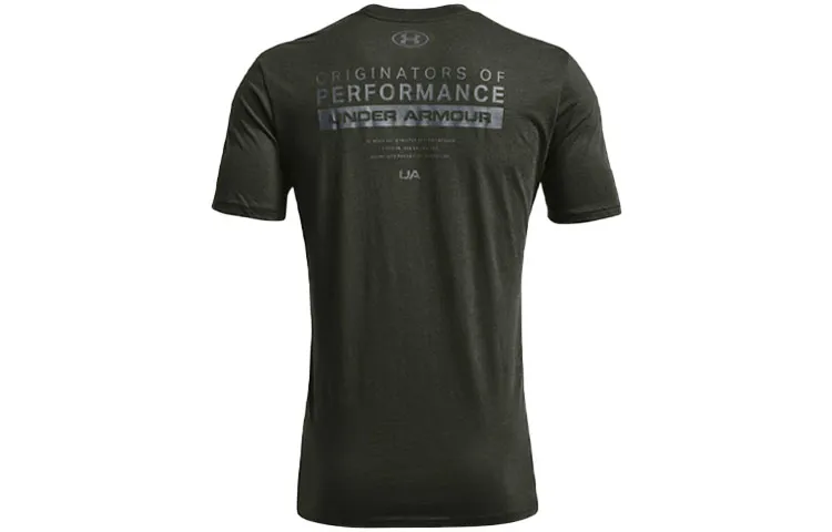 Under Armour Straight Fit T Shirt Men's Baroque Green