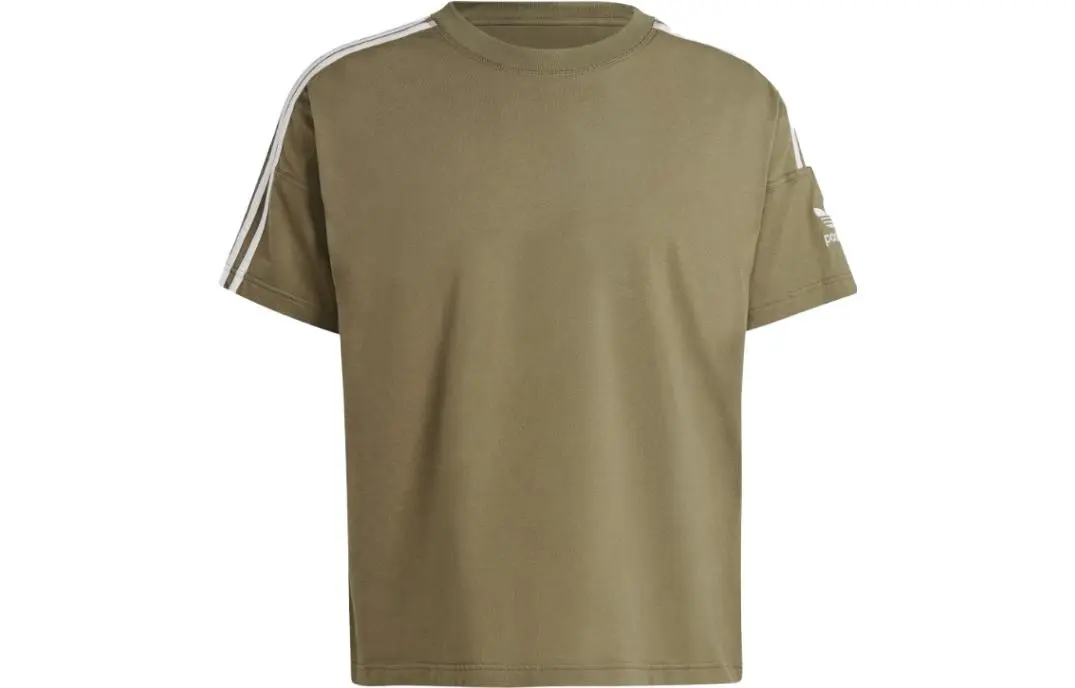 Adidas Originals T Shirt Men's Olive Green