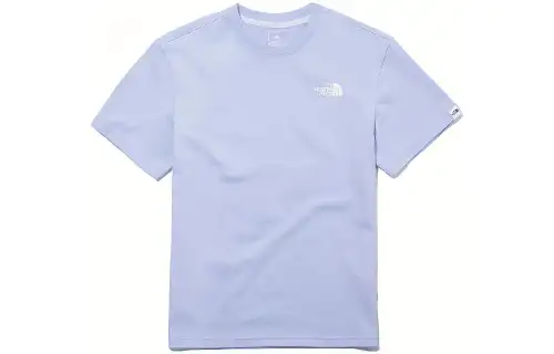 THE NORTH FACE Nse T Shirts Men's Purple Crew Neck Moderate Straight Fit