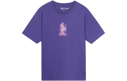 UNIQLO x LONGZHU,LIANMINGKUAN T Shirt Unisex Purple