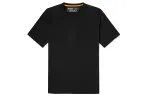 Timberland T Shirts Men's Black Crew Neck Moderate Straight Fit