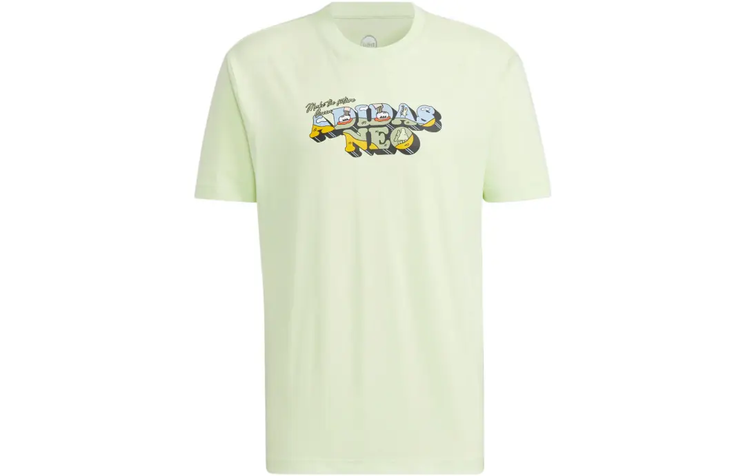 Adidas Neo T Shirt Men's Sour Green