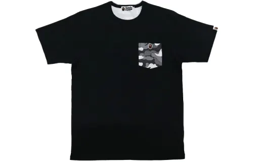 Bape Stripe Abc Camo Pocket Tee