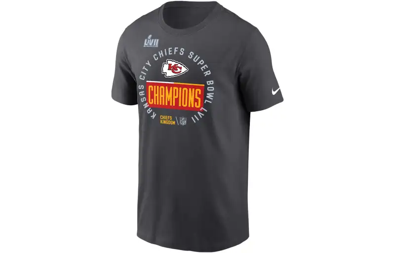 Nike T Shirts Men's Gray Crew Neck Moderate Straight Fit
