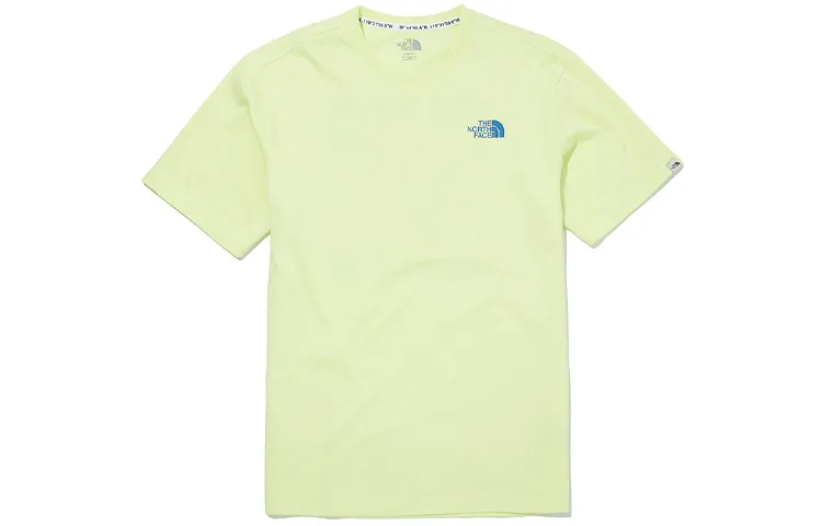THE NORTH FACE T Shirt Unisex Light Yellow