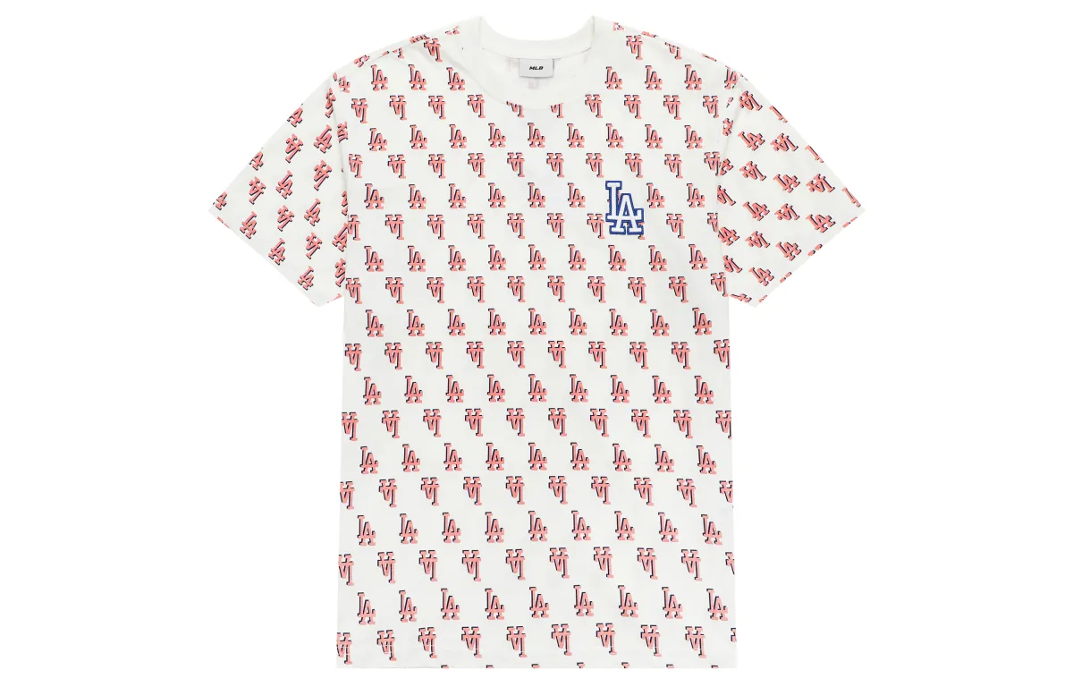 MLB Los Angeles Dodgers SS23 T Shirt Unisex Cream