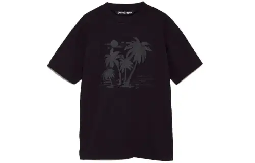 PALM ANGELS X Team Wang Palm Trees T shirt