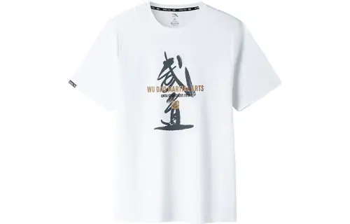 Anta T Shirt Men's Pure White Color