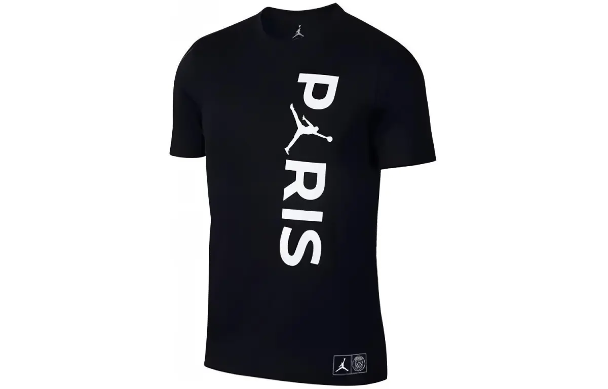 Jordan x BALISHENGRIERMAN T Shirt Men's Black