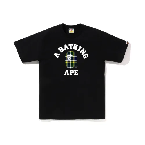 Bape Check College Tee SS23