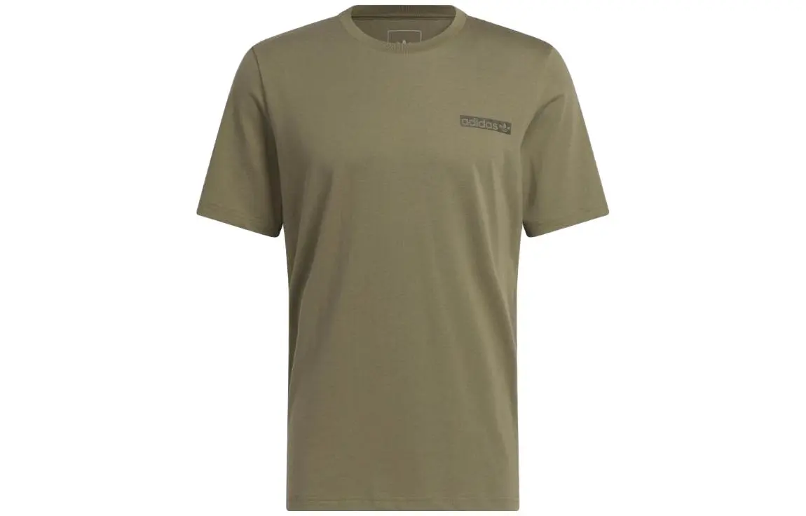 Adidas Originals T Shirt Men's Strata Olive Green