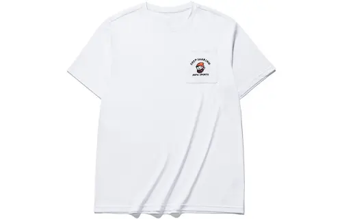 Anta Straight Fit T Shirt Unisex White Couple's