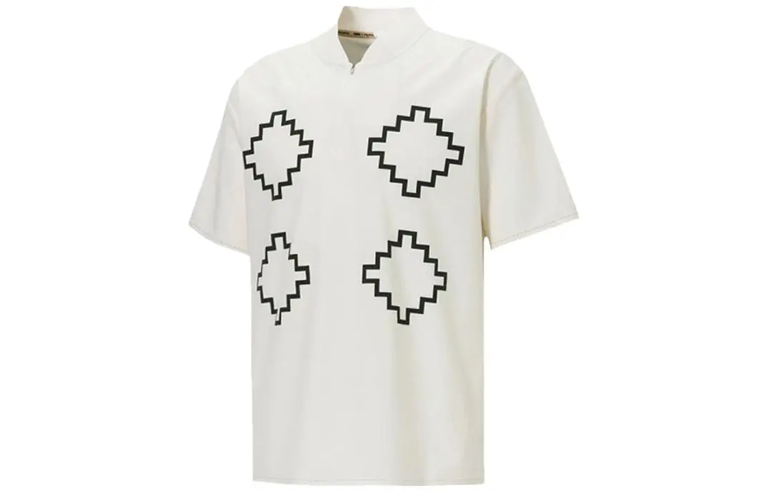 PUMA Drop Shoulder Sleeve T-Shirt Men's White